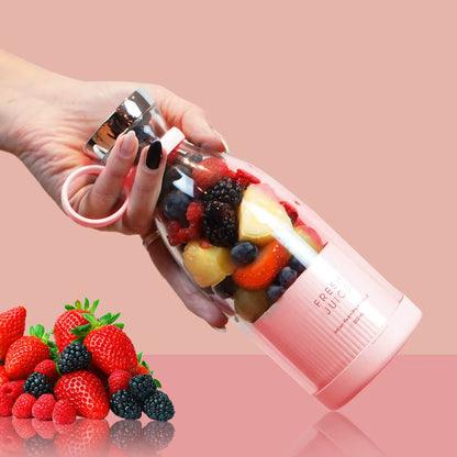 FreshJuz™ Taşınabilir Meyve Sıkacağı Blender 🍓 30 Saniyede Taze Meyve Suyu – Her Yerde!